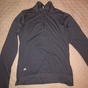 Adidas turtle neck zip up sweater